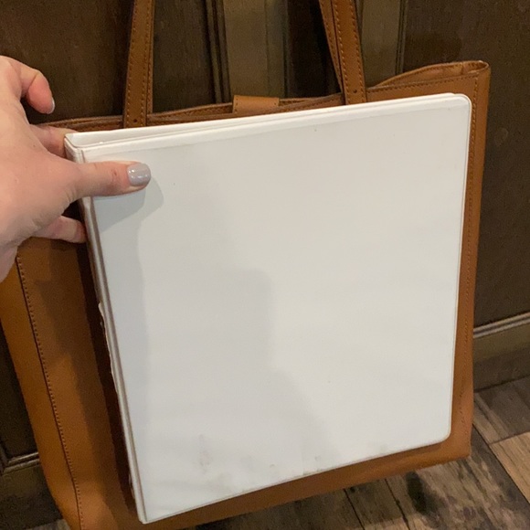 Authentic Michael Kors tote in signature luggage color! - Picture 16 of 16